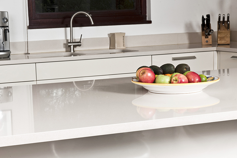 8.Bianco Puro Quartz | Net Worktops, Walthamstow